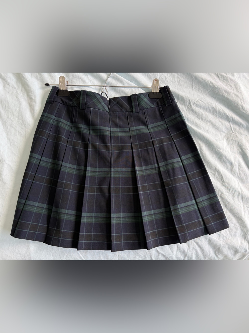 Aritzia Sunday best Olive Mini Skirt - Picture 2 of 3